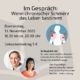 Plakat für eine Vortrag zum Thema chronischer Schmerz