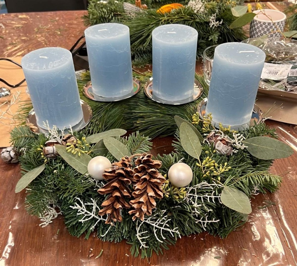 Adventskranzworkshop Buechertraeume Muelheim - 10