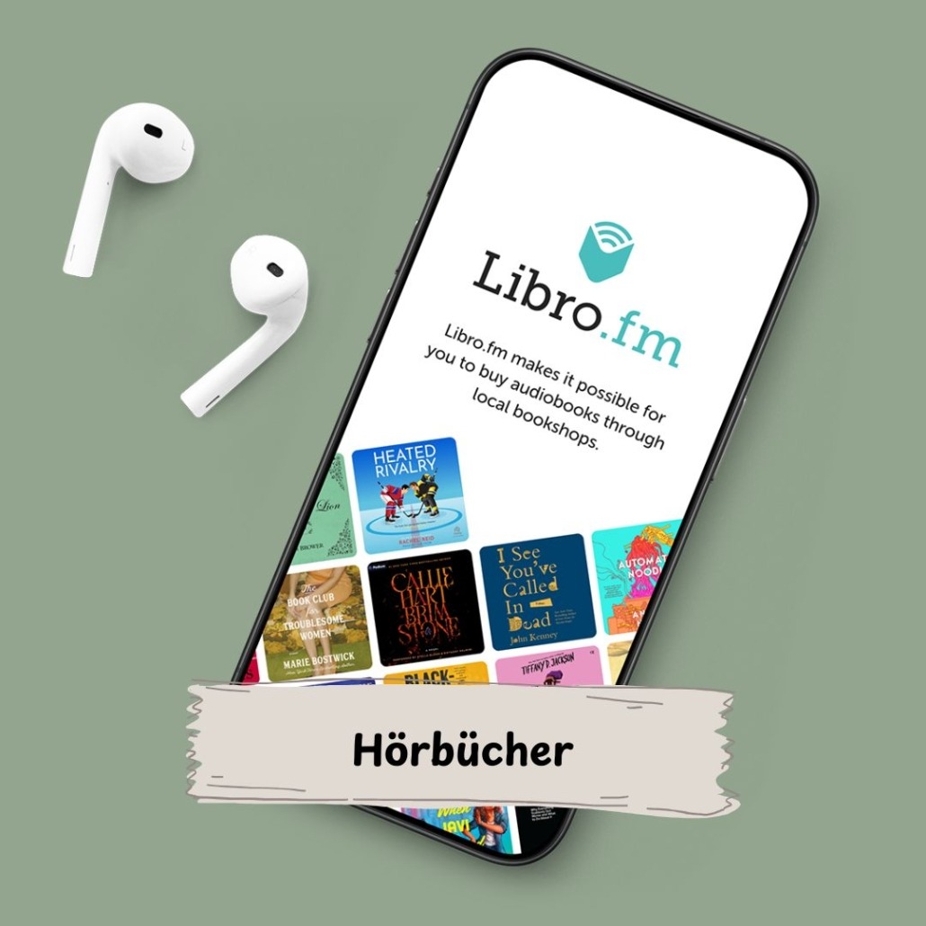 Beispielbild für Hörbücher, die bei libro.fm gekauft werden können und dabei gleichzeitig die Bücherträume in Mülheim an der Ruhr unterstützt werden