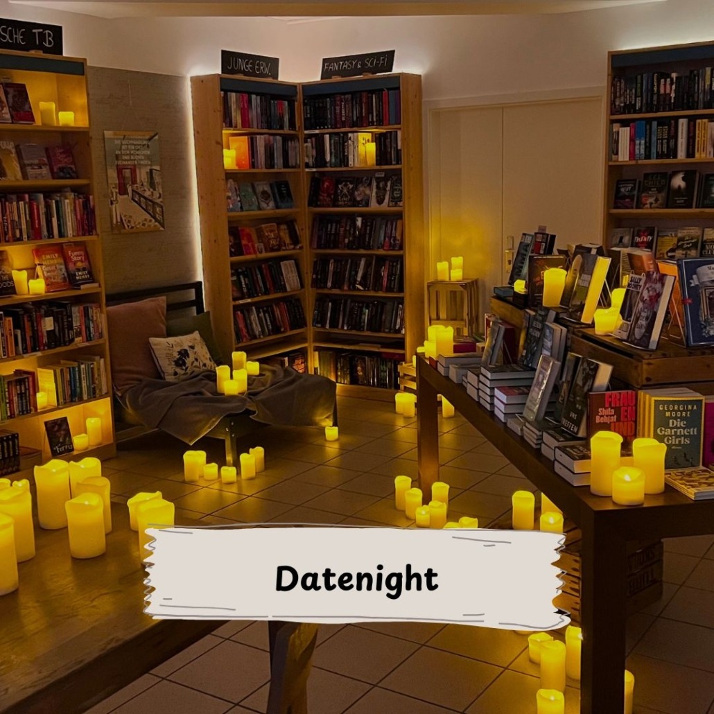 Beispielbild für das Erlebnis "Datenight", die in den Bücherträumen in Mülheim an der Ruhr gebucht werden kann