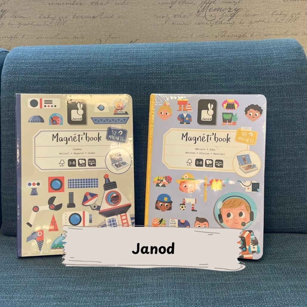 Beispielbild für die Marke Janod, deren Produkte in den Bücherträumen in Mülheim an der Ruhr gekauft werden können