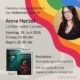 Plakat für die Fantasy-Lesung anlässlich des Mülheimer CSDs mit Anne Herzel zur Dilogie Lichter unter London, live in der evangelischen Ladenkirche in Mülheim an der Ruhr